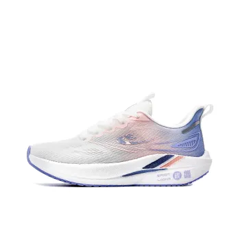 XIDELONG Slip Resistant And Breathable Low Top Carbon Plate Casual Running Shoes Women's White