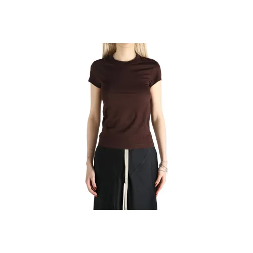 RICK OWENS/RO T Shirt Women's Mahogany