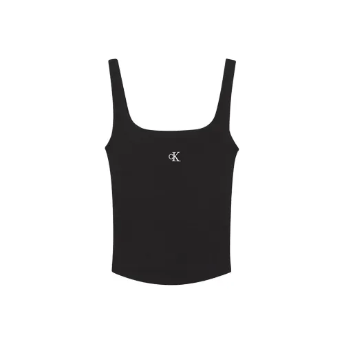 CALVIN KLEIN Tank Tops Women's Black