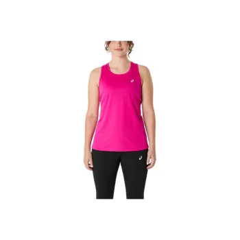 Asics SILVER Tank Tops Women's Rose Red