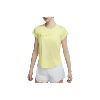 Nike T Shirts Women's Dynamic Yellow