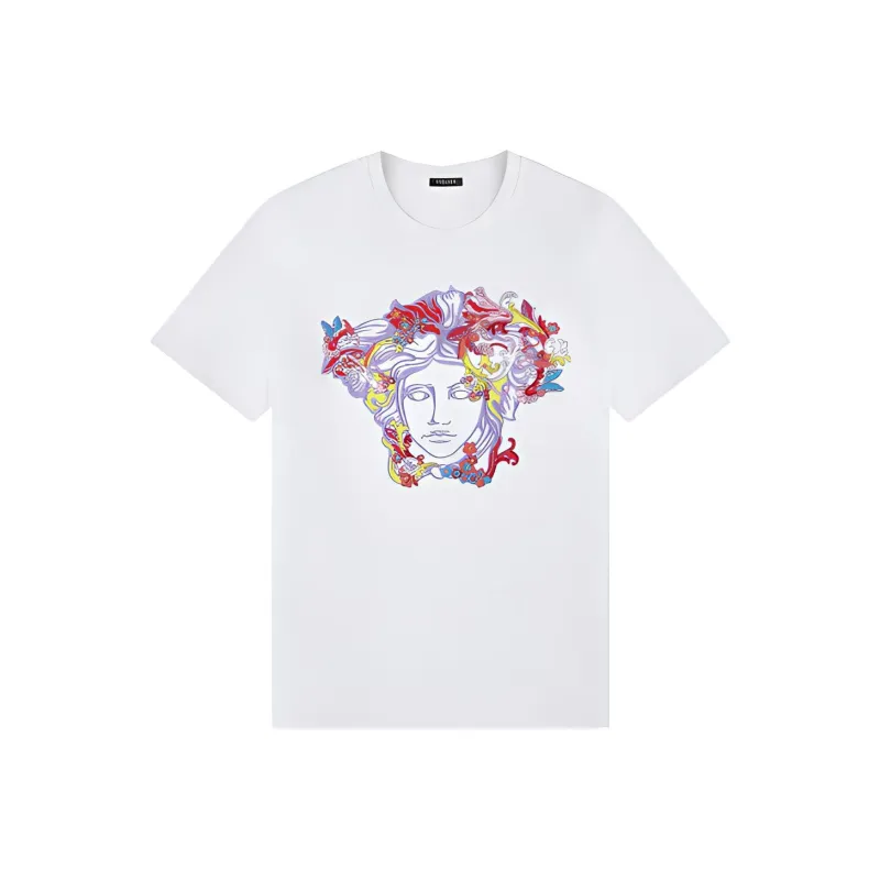 FANSIZHE VERSACE SS22 Regular T Shirt Women's White-0
