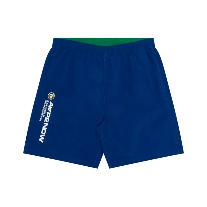 Aape Logo print Elasticated Shorts-4