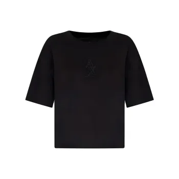 ARMANI EXCHANGEAE Regular T Shirt Women's Black