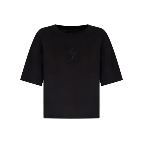 ARMANI EXCHANGEAE Regular T Shirt Women's Black