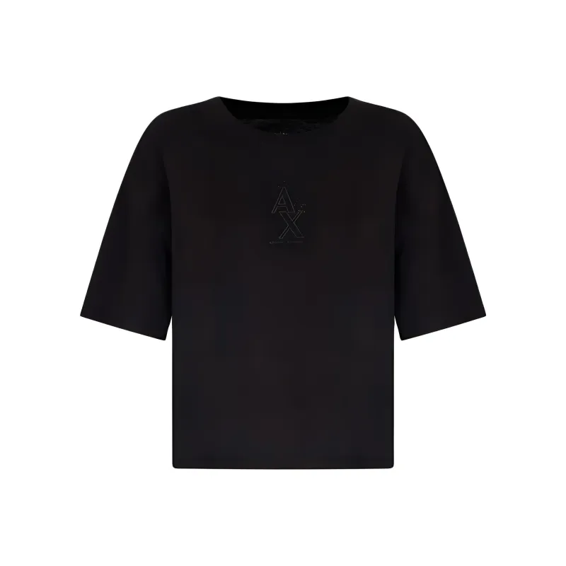 ARMANI EXCHANGEAE Regular T Shirt Women's Black-0