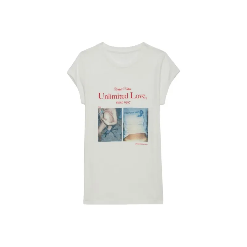 Zadig & Voltaire Woop Photoprint T Shirt-0