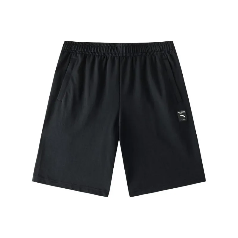 Anta Variety Training Collection Casual Shorts Men's Basic Black-0
