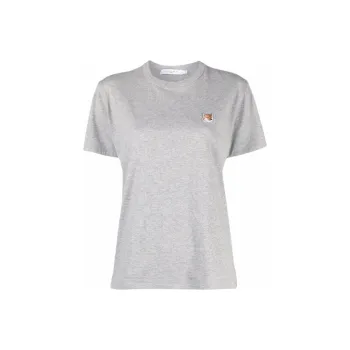 Maison Kitsune T Shirts Women's Gray