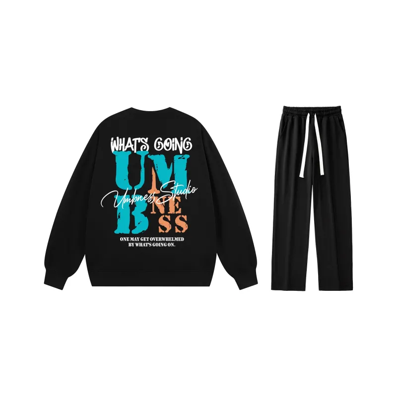 UMBNESS Sweatshirt Sets Unisex-3