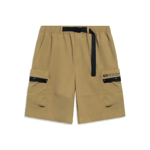 LiNing Sports Fashion Collection Sports Shorts Men's Seed Oil Ricinoleic Acid Umber