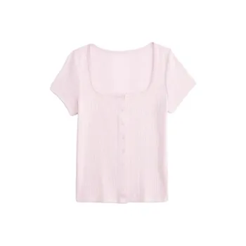 Hollister T Shirts Women's Pink