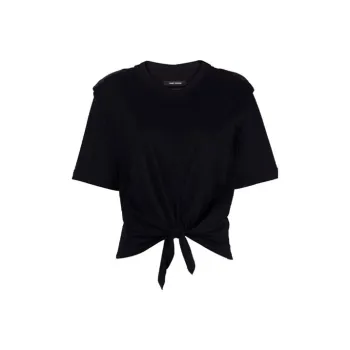 ISABEL MARANT Zelikia Tie-waist T-shirt