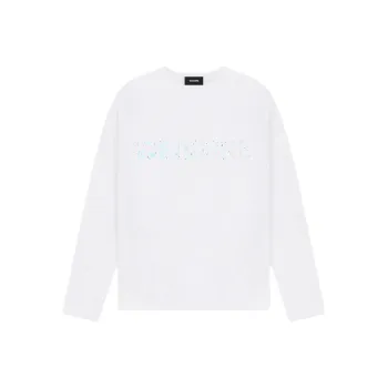 WE11DONE Sparkle logo T shirt