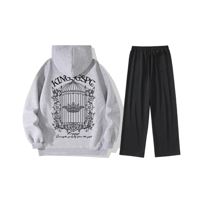Kingsgspc Sweatshirt Set Unisex-11