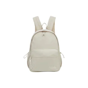 THE NORTH FACE Zip Closure Backpack Large Size Unisex Ivory