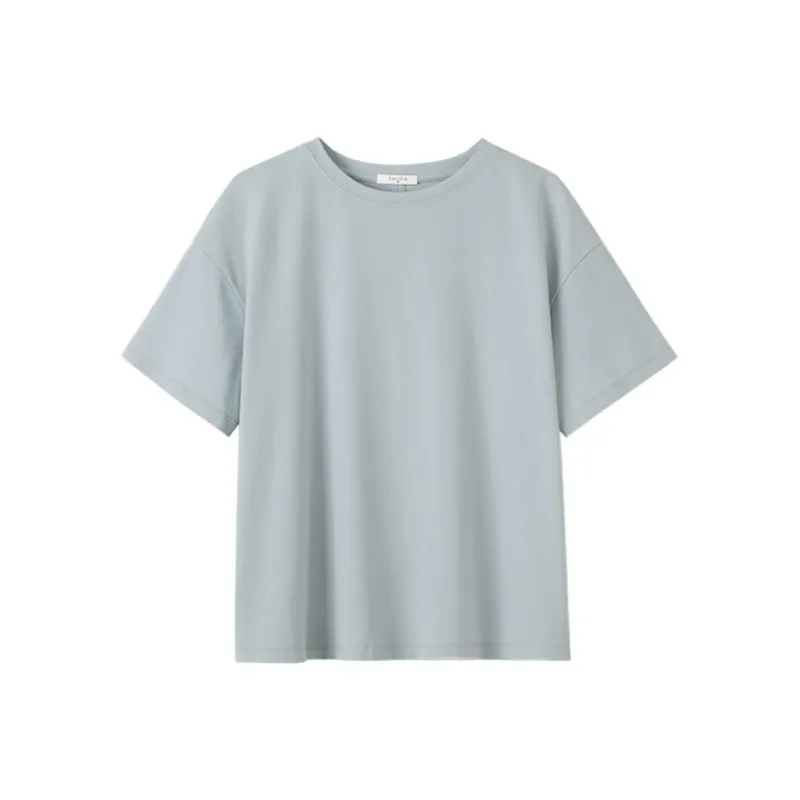Hacikis T Shirt Women's Chickpea Blue-0