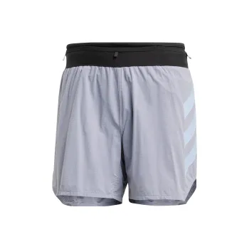 Adidas Sports Shorts Men Silver Gray Violet