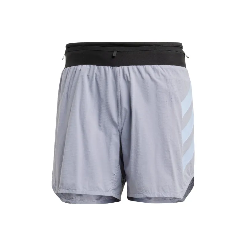Adidas Sports Shorts Men Silver Gray Violet-0