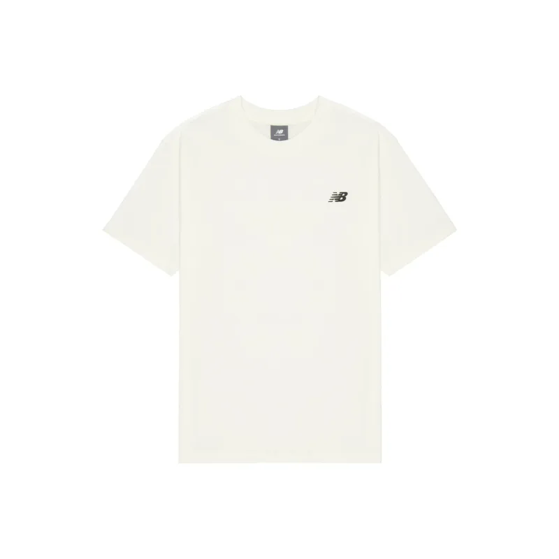 New Balance T Shirt Unisex Sea Salt White-0