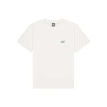 New Balance T Shirt Unisex Sea Salt White
