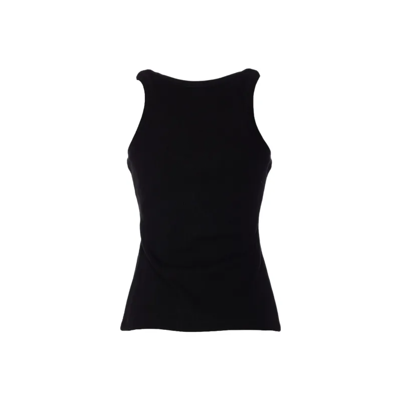 Alexander McQueen Stretch cotton Tank Top-1