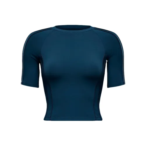 Nike Dri Fit T Shirt Women's Navy Blue