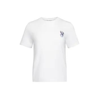 JW Anderson Anchor Embroidery Printed T Shirt
