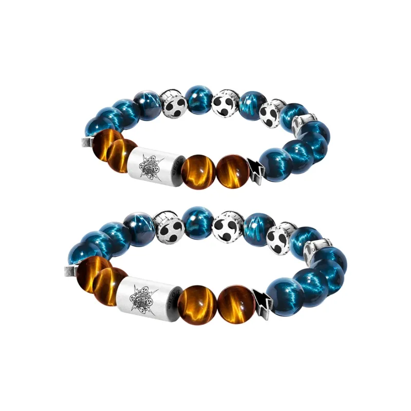 Rastaclat Tiger's Eye Stone Jade Bracelets Unisex-6