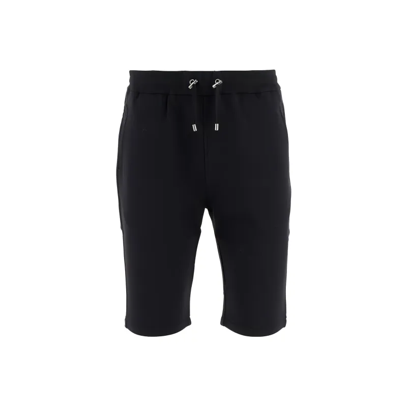 BALMAIN Logo print Track Shorts-0