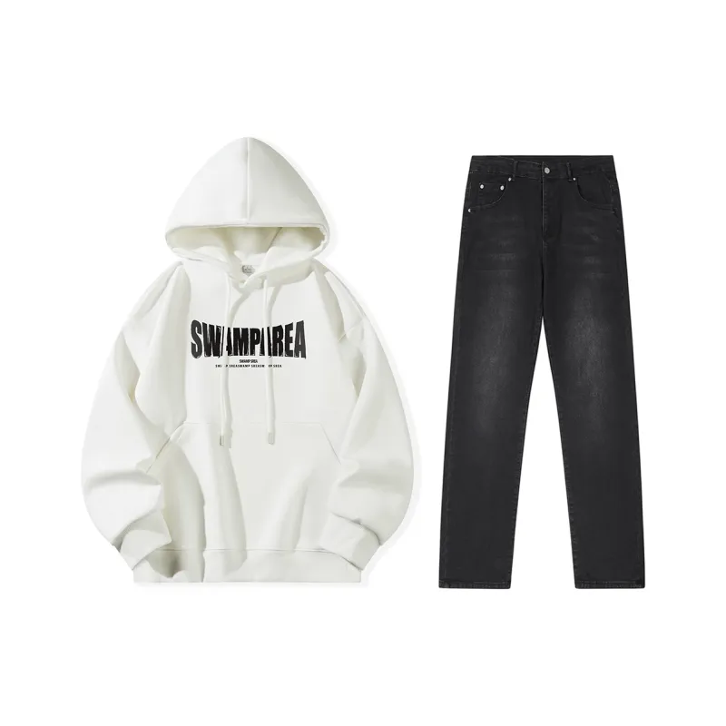 SWAMP AREA Sweatshirt Set Unisex-17