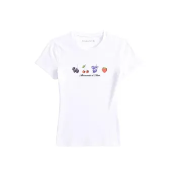 Abercrombie＆Fitch T Shirt Women's White