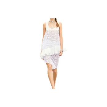CHANEL 25C Tank Tops Women's White