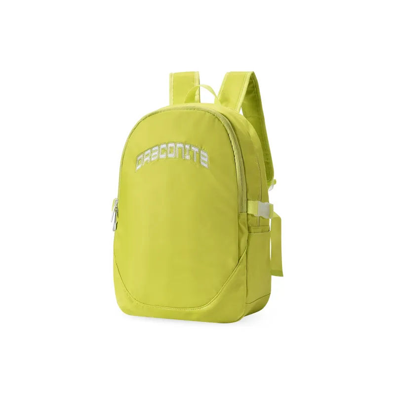 DRACONITE Polyester Student Backpack Regular Unisex White-44
