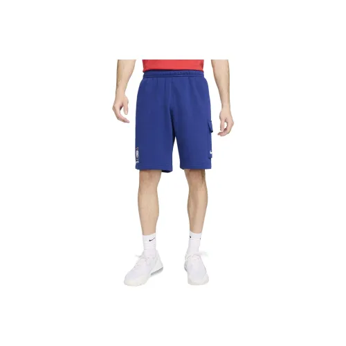 Nike Casual Shorts Unisex Universal Blue/White