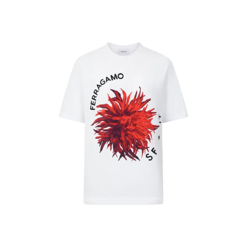 FERRAGAMO SS25 Regular T Shirt Women's Multicolor-0