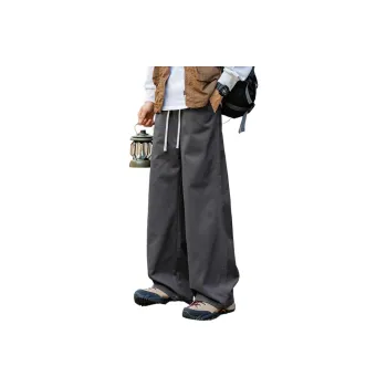 Humanism 1986 Casual Pants Unisex Dark Gray