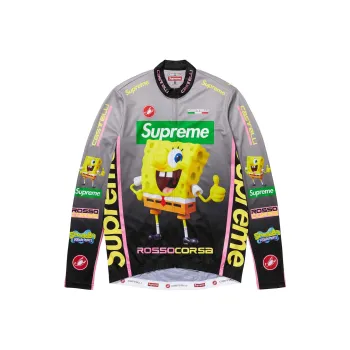 Castelli X Spongebob Squarepants X Supreme Sponge Baby, Collaboration Cycling Clothing Unisex