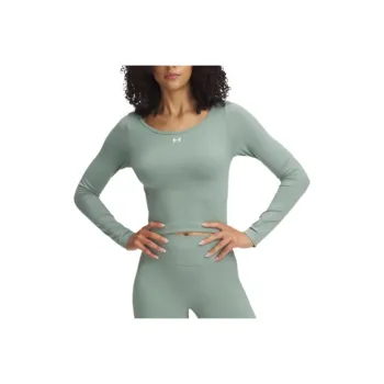 Under Armour SeamlessTrain Regular T Shirt Women's Quartz Stone Green