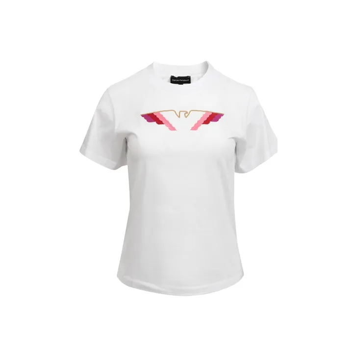 EMPORIO ARMANI T Shirts Women's White-0