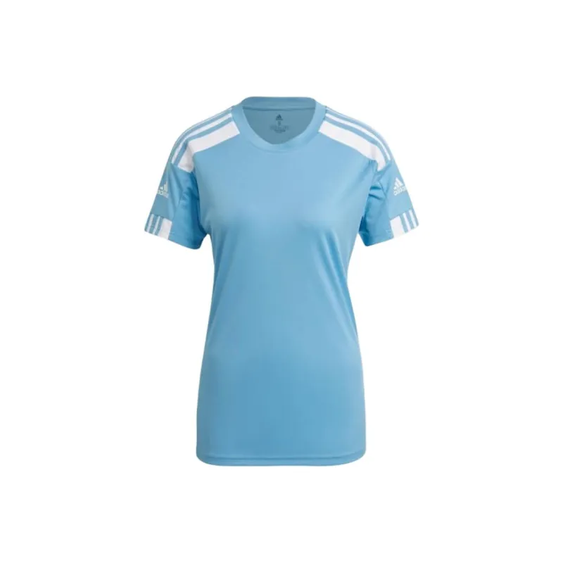 Adidas Women's Squadra 21 Jersey Team Light Blue/White-0