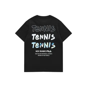 FILA FUSION T Shirt Women's Pitch Black
