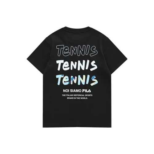 FILA FUSION T Shirt Women's Pitch Black