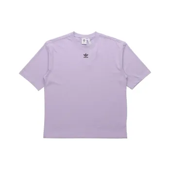 Adidas Originals Drop Shoulder Sleeve T Shirt Women's Light Purple