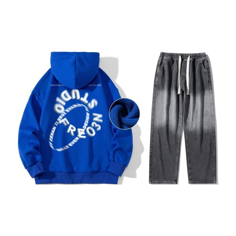 FREO3N Sweatshirt Sets Unisex-12