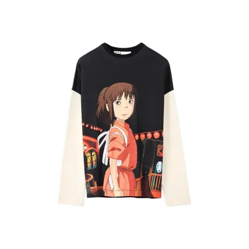 LOEWE Spirited Away T Shirts Women's Black