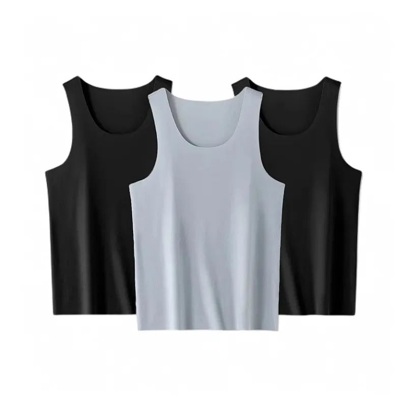 H YXIANG Tank Top Men's Combo Set-30
