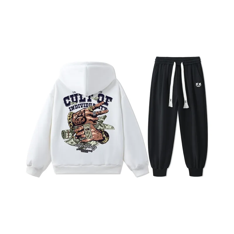 CULT OF INDIVIDUALITY Sweatshirt Sets Unisex-6