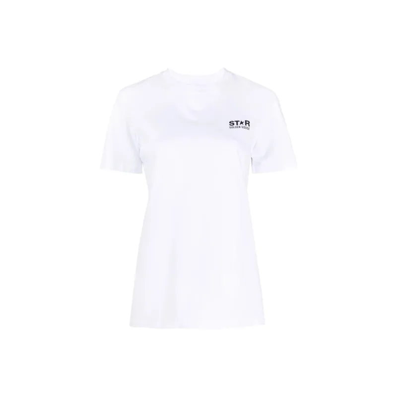 Golden Goose Logo print Short sleeve T shirt-0