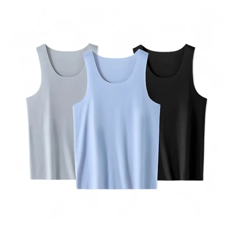 H YXIANG Tank Top Men's Combo Set-40